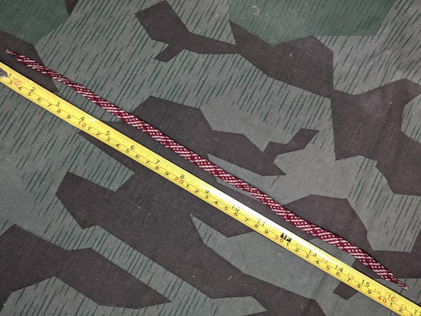 Red Pattern Shoelaces 40cm 16in.