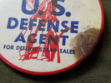 U.S. Defense Agent Pinback