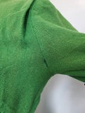 Green Short Sleeve Dress <br> (B-37" W-26" H-37")