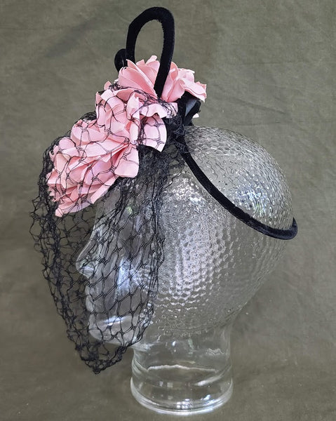 Pink Flower Tilt Hat