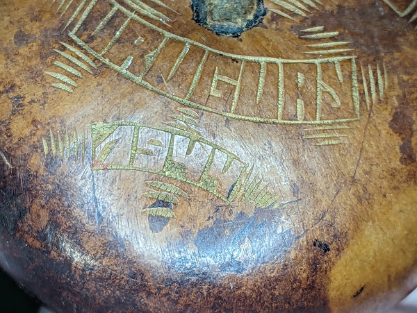 1944 USN Coconut Souvenir Uruguay