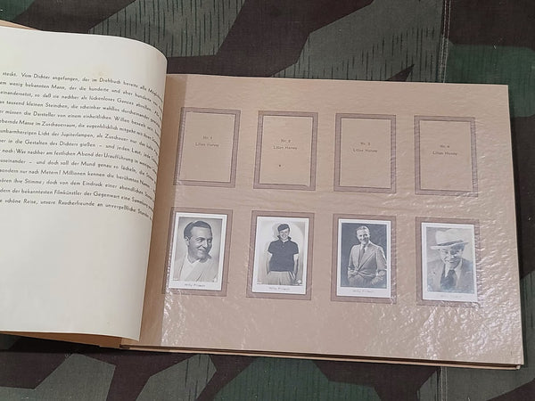 Ramses Filmbilder Incomplete Cigarette Card Book