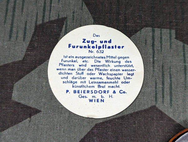 Small Round Bandage Tin Beiersdorf