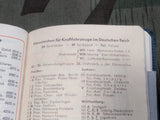 1938 Calendar / Day Planner with Feldpost Nr.