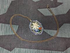 Edelweiss Mountain Flowers Necklace