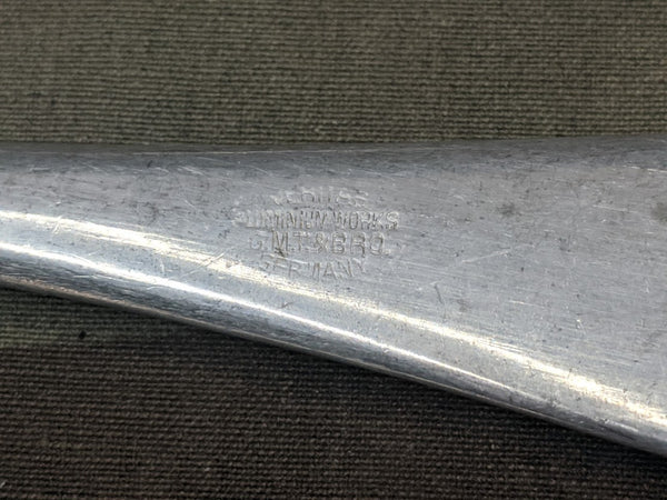 German Aluminum Spoon