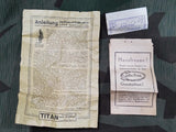 Lot of German Packaging / Paper Items