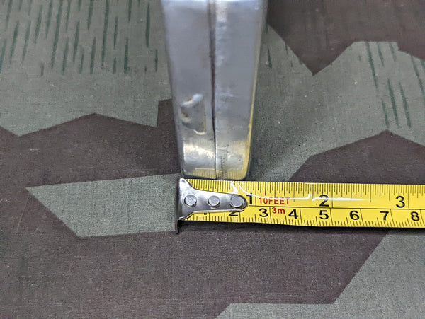 Aluminum Tobacco Tin Worn