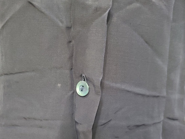 Navy Blue WAVES Blouse (as-is) <br> (B-42" W-36")