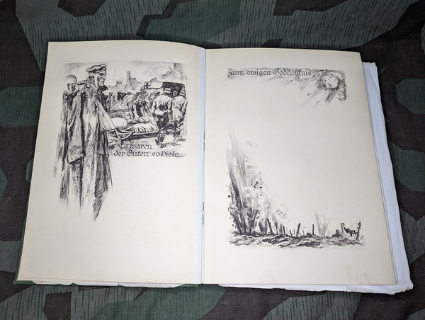 Der Weltbrand Book w Prints (AS-IS)