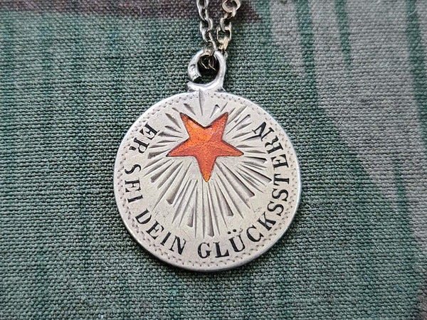 "Er Sei Dein Glücksstern" Lucky Star Necklace