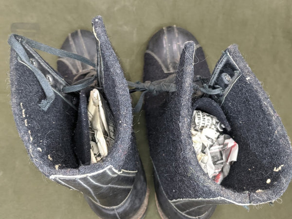 Black Felt Boots New Old Stock (Arctic Air Corps?)