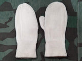 German Size 2 White Mittens