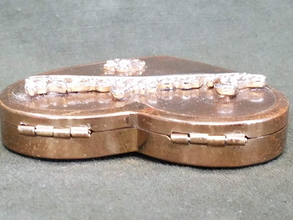 US Army Rhinestone Sweetheart Compact