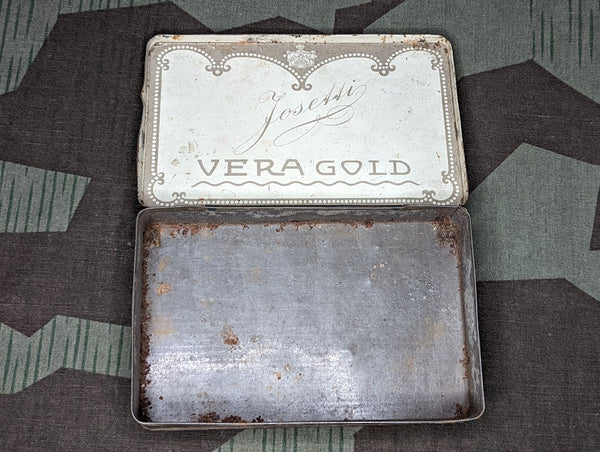 Josetti Vera Gold Cigarette Tin