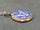 US Army Enamel Sweetheart Necklace