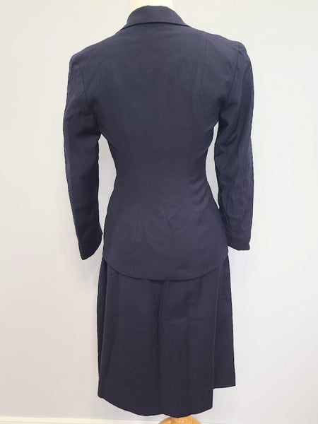 WAVES Uniform Set: Jacket and Skirt <br> (B-33" W-26" H-38")