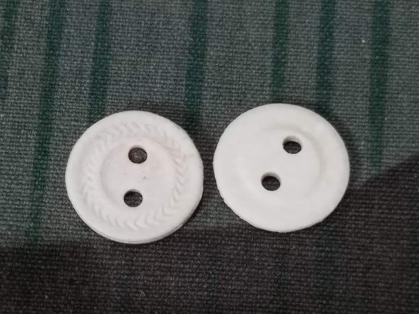 Original Paper Buttons 12 mm (Set of 10)