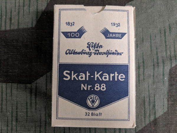 Original Skat Nr.88 Cards 1932 ASS