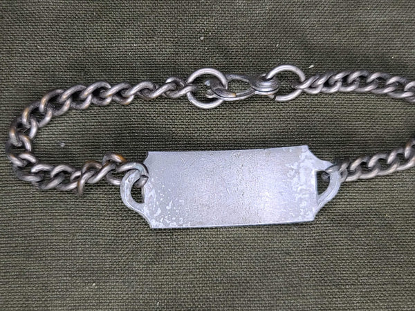 Enlisted WAC Photo with ID Bracelet