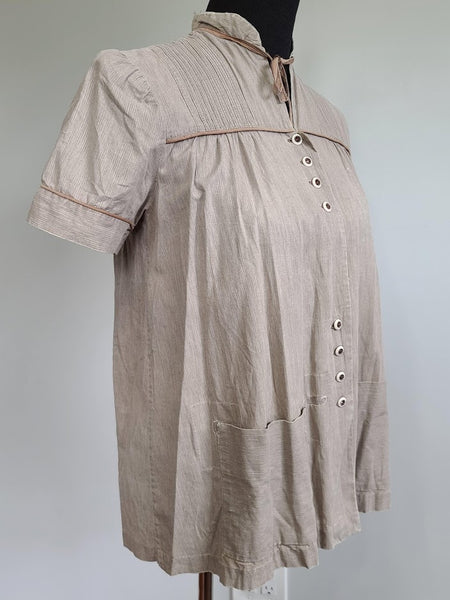 Brown Maternity Blouse <br> (B-37" W-41")