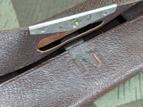 Leather Pen and Pencil Case AS-IS