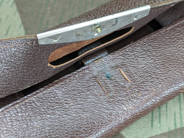 Leather Pen and Pencil Case AS-IS