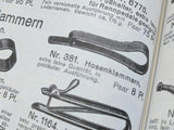 Period German Bicycle Trouser Clips