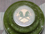 Bergmann & Co. DRGM Green Bakelite Soap/Perfume Container