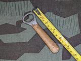 German Wood Handle Bottle Opener