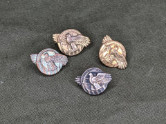 Ruptured Duck Honorable Discharge Screw-back Pin
