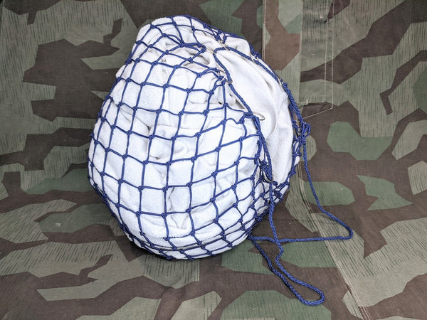 Blue Soutache Net Backpack