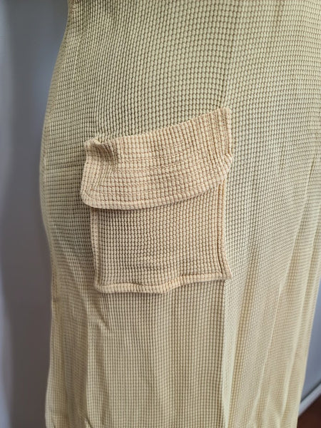 Yellow Summer Dress <br> (B-38" W-31" H-35")