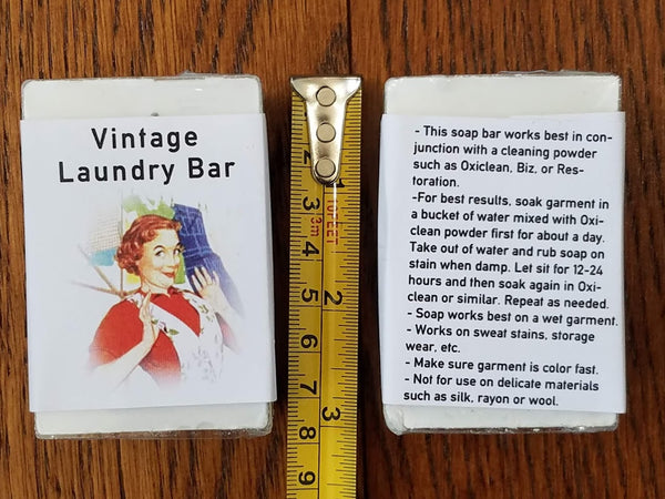 Laundry Soap Bar for Vintage