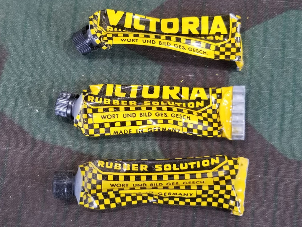 Box w/ 10 Victoria Rubber Cement Tubes