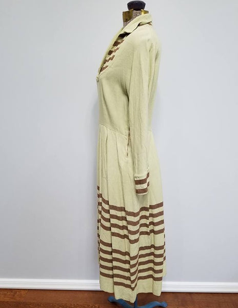 German Stripe Dress DRP Zipper <br> (B-34" W-27" H-39")