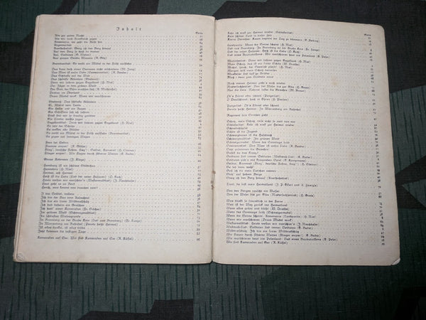 Accordion Soldaten Liederbuch for Akkordeon Song Book