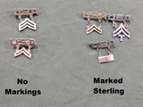 US Army Rank Sweetheart Pins