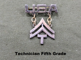 US Army Rank Sweetheart Pins