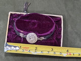 Adjustable Marine Corps Sterling Sweetheart Bracelet in Box