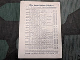 Wie Pflege Ich Kranke? First Aid Book 1944 Werkluftschutz Sanitätstrupp
