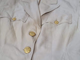 Army Nurse Beige Jacket (as-is) <br> (B-34" W-29")
