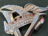 Beethoven's 5th Symphony V for Victory Music Note Eagle Pin