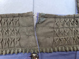 Blue German Traditional Dirndl Blouse <br> (B-42" W-37")