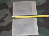 2 Wax Paper Envelopes Walter Behrens