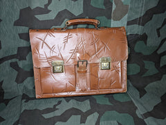 German Brown Leather Briefcase