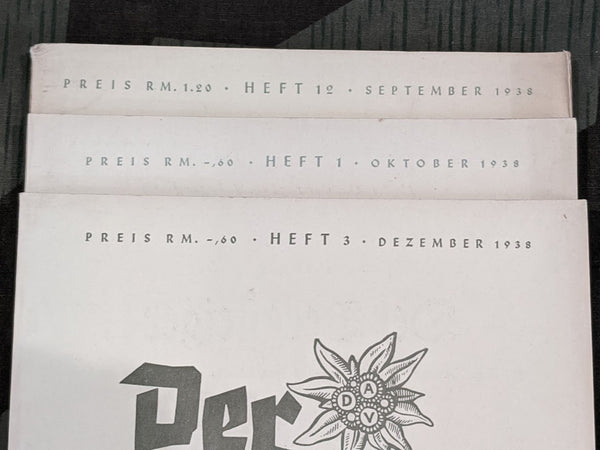 Der Bergsteiger Magazine 1938