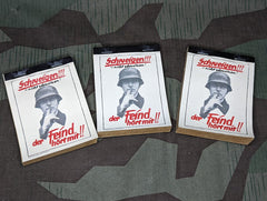 New Small Notebooks Feind Hört Mit