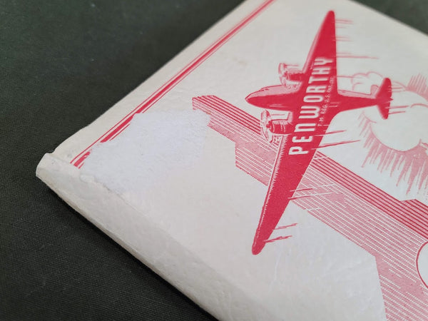 Penworthy Air Mail Stationary Writing Tablet and Envelopes