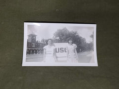 Two Women with USO Sign Photo